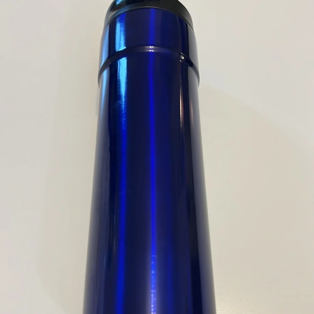 Blue Facebook New York Travel Mug